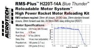 Aerotech H220T-14A Blue Thunder Rocket Motor