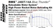 Aerotech J460T-14A Blue Thunder Rocket Motor