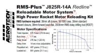 Aerotech J825R-14A Redline Rocket Motor