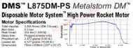 Aerotech L875 Dark Matter Rocket Motor