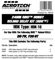 HDK-10 for use with D9-7W, F39-9T (3-pack)