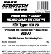 HDK-23 for use with F22-7J (3-pack)