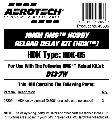 HDK-05 for use with D13-7W (3-pack)