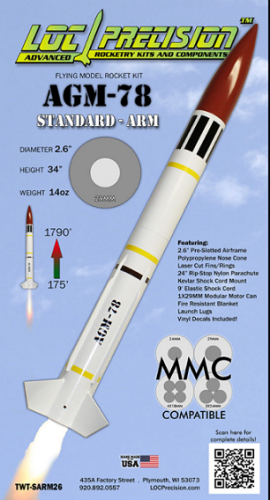 LOC 2.63" AGM-78 Standard Arm 