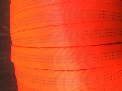 1" Orange Tubular Nylon